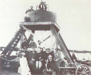 Wesselton Mine searchlight