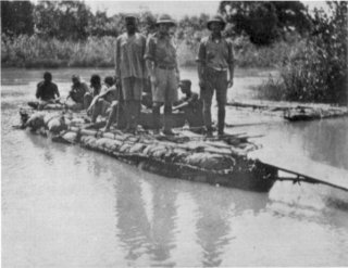 Crossing river