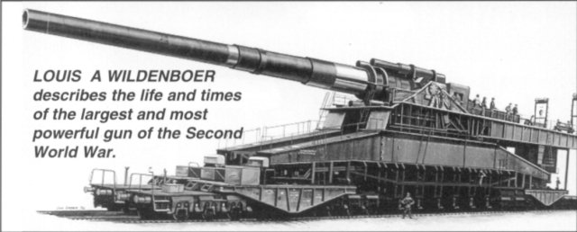 Schwerer Gustav railway gun at Sevastopol - WW2 HistoryBook